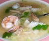 117  Rice Soup with Seafood