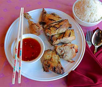 551 Mary's Free Range Thai BBQ Chicken Half