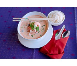 125.  Tom Kha Shrimp Soup