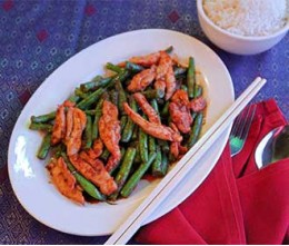 568. Chicken with Green Beans