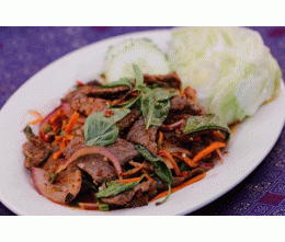 036. Thai WaterFall Beef Salad Angus Certified