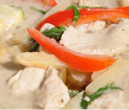 542.  Sweetened Green Curry Chicken