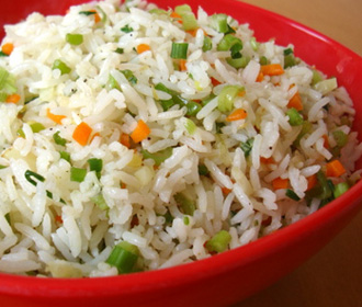 740.  Vegetarian Fried Rice (No-Eggs)