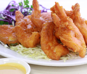 003.  Fried Shrimps Jumbo