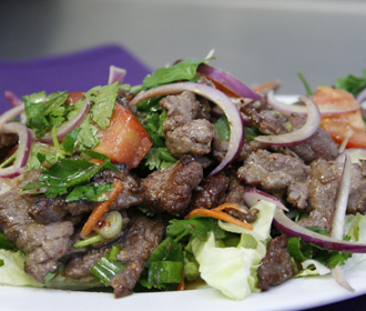 026. Thai Certified Angus Beef Salad - ยำ เนื้อ