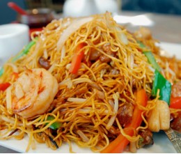 165.  Seafood Chow Mein