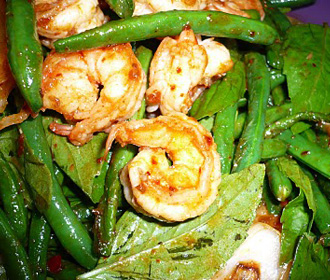 565. Jumbo Shrimp and Green Beans