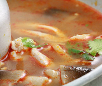 123.  Tom Yum Chicken Soup